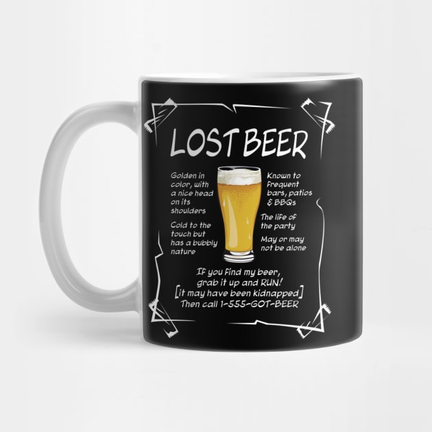 Lost Beer - on Dark by LaughingDevil